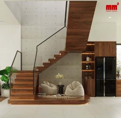 Nguyễn Sĩ House - Mẫu nhà phố có hình khối độc đáo, cuốn hút