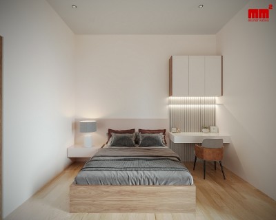 Hiếu House - Nhà phố 3 tầng đẹp, đơn giản, hiện đại