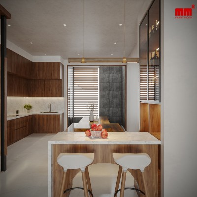 Hiếu House - Nhà phố 3 tầng đẹp, đơn giản, hiện đại