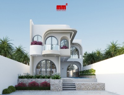 Hoàng House - Mẫu nhà phố ấn tượng, có hồ bơi