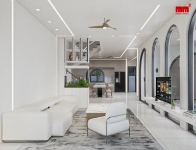 Hoàng House - Mẫu nhà phố ấn tượng, có hồ bơi - EN