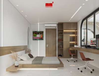 Hoàng House - Mẫu nhà phố ấn tượng, có hồ bơi