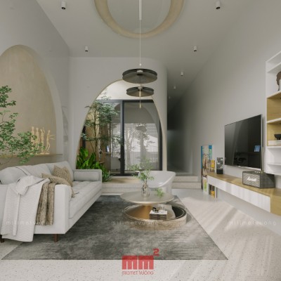 Vinh House - Thiết kế nhà phố ấn tượng với hệ cầu thang bên ngoài
