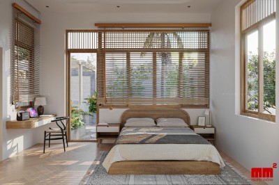 Tiến House - Thiết kế nhà cấp 4 sân vườn đẹp mắt, tiện nghi