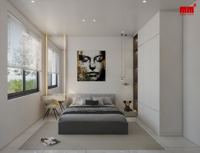 Ngọc House - Thiết kế nhà cấp 4 kiểu mái Nhật ấn tượng