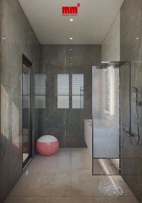 Ngọc House - Thiết kế nhà cấp 4 kiểu mái Nhật ấn tượng - EN