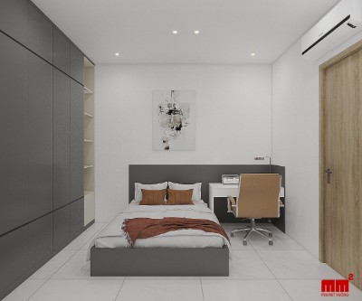 Ngọc House - Thiết kế nhà cấp 4 kiểu mái Nhật ấn tượng