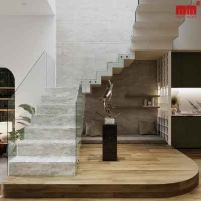 Tuyền House - Thiết kế nhà phố với đường cong 