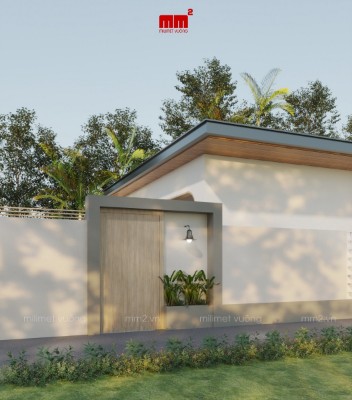 Huệ House - Cuốn hút cùng mẫu nhà cấp 4 hiện đại