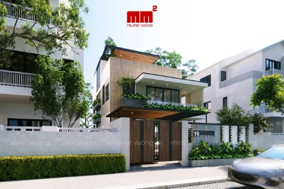Dũng House - Nhà phố có sân vườn và sân thượng cực chill