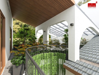 Liên House - Nhà phố độc đáo với lối không gian mở ấn tượng