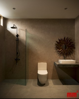 Hưng House - Thiết kế nhà phố phong cách Địa Trung Hải độc đáo