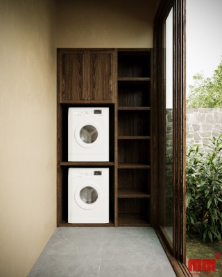 Hưng House - Thiết kế nhà phố phong cách Địa Trung Hải độc đáo