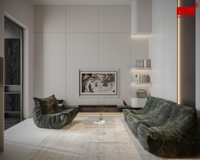 Hùng house - Thiết kế nhà phố 1 trệt 1 phòng ngủ