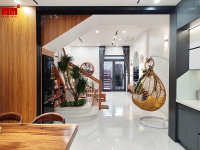 Trí House - Thiết kế và thi công nhà phố 3 tầng độc đáo