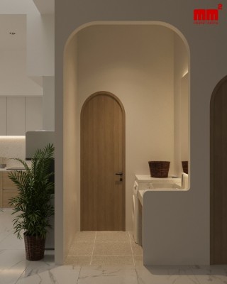 Bình House - Thiết kế mẫu nhà có gác lửng đẹp, công năng tối ưu