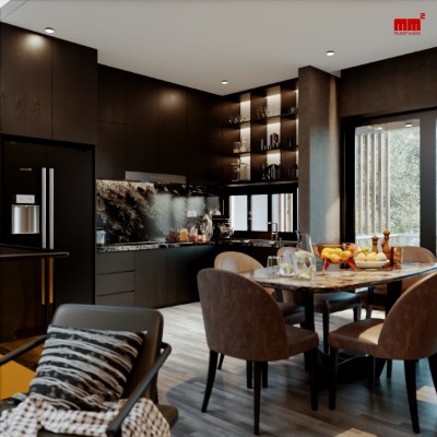 Nhà phố 4 tầng 1 tum thiết kế chống nắng mặt tiền hướng tây - EN