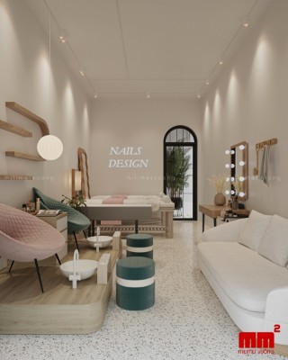Xuân house - Thiết kế nhà phố kết hợp Spa