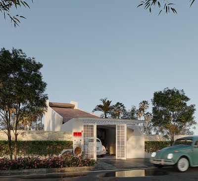 Linh House - Thiết kế nhà mái truyền thống cách điệu ấn tượng