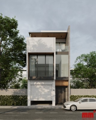 Khoa House - Mẫu nhà phố 3 tầng trên diện tích đất 90m2