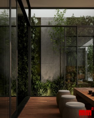 Trí House - Thiết kế nhà phố đẹp, ấn tượng, công năng tối ưu