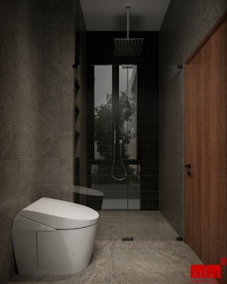 Trí House - Thiết kế nhà phố đẹp, ấn tượng, công năng tối ưu
