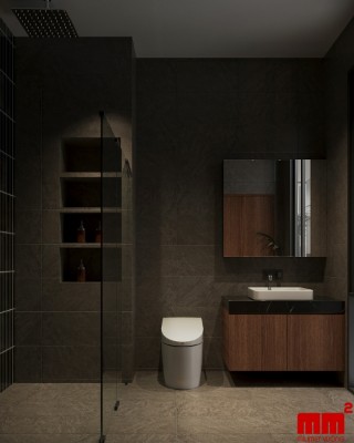 Trí House - Thiết kế nhà phố đẹp, ấn tượng, công năng tối ưu