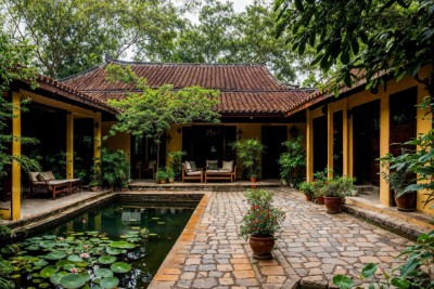 Nhà cấp 4 sân vườn chữa lành, mang nét đẹp thơ mộng