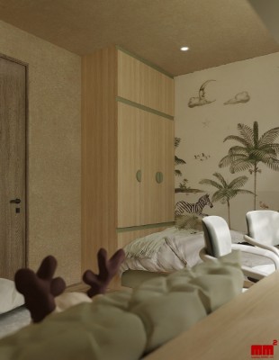 Hà House - Thiết kế nhà cấp 4 có gác lửng đẹp, ấn tượng