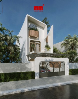 Tiên house - Thiết kế nhà phố 3 tầng, 3 phòng ngủ