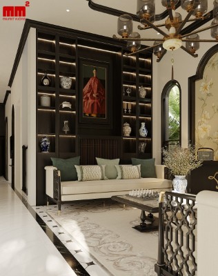 Thanh House - Sự kết hợp độc đáo trong mẫu nhà phố âm hưởng Indochine