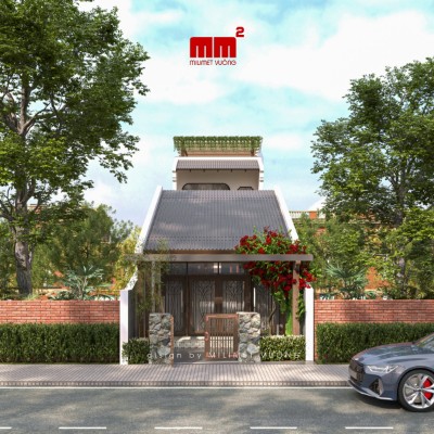 Trúc house - Thiết kế nhà phố ấn tượng, độc đáo