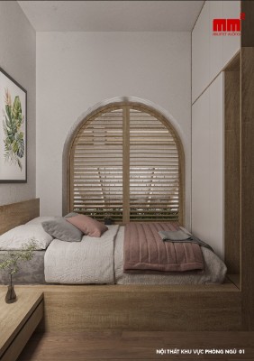 Trinh house - Nhà phố 2 phòng ngủ đẹp, tình cảm - EN