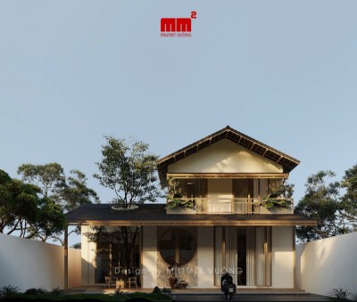 Hiếu house - Mẫu nhà 2 tầng đẹp vùng ngoại ô