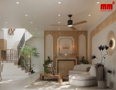 Hiếu house - Mẫu nhà 2 tầng đẹp vùng ngoại ô