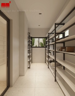 Lena Ngô House - Thiết kế biệt thự kết hợp Showroom trưng bày xe