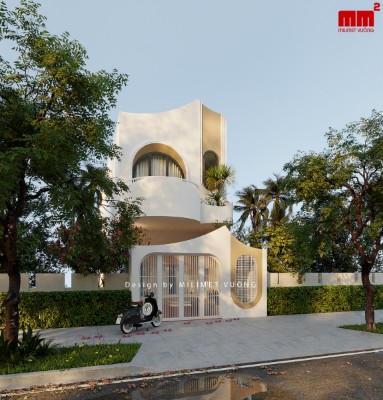 Khê house - Mẫu nhà phố 2 tầng đẹp, ấn tượng