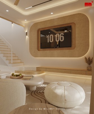 Khê house - Mẫu nhà phố 2 tầng đẹp, ấn tượng