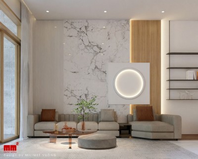Thọ House – Nhà phố hiện đại, mạnh mẽ và tinh tế đến từng chi tiết