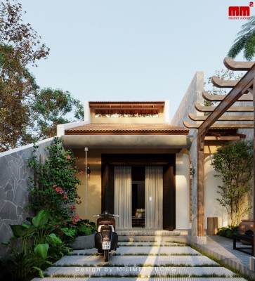 Hoà house - Nhà cấp 4 đẹp, ấn tượng, vạn người mê