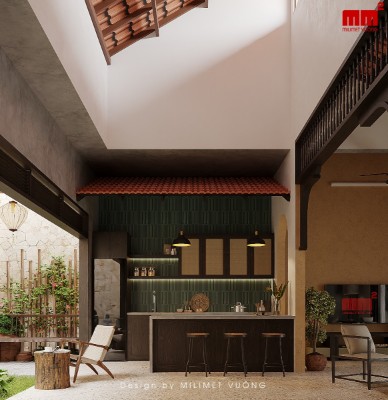 Hoà house - Nhà cấp 4 đẹp, ấn tượng, vạn người mê - EN