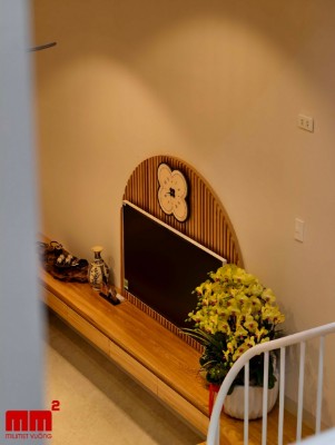 Thương house - Mẫu nhà cấp 4 gác lửng ấm áp - EN