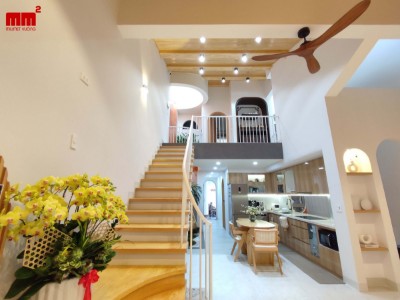 Thương house - Mẫu nhà cấp 4 gác lửng ấm áp