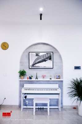 Dũng house - Nhà phố thi công thực tế