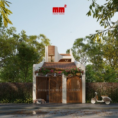 Hằng house - Nhà cấp 4 gác lửng đẹp, độc đáo