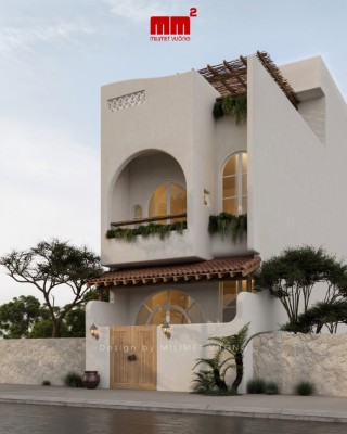 Hoa house - Nhà phố Địa Trung Hải vạn người mê