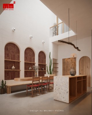 Hoa house - Nhà phố Địa Trung Hải vạn người mê