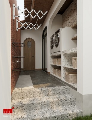 Nhà phố mái ngói truyền thống, nội thất trang nhã nhẹ nhàng đầy cảm xúc, Ngọc house, Đà Nẵng.