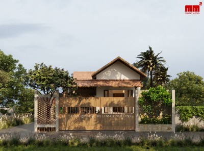 Nhà cấp 4 kiến trúc truyền thống, Quang House, Quảng Nam.