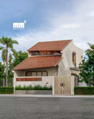 Nhà phố mái ngói mang nét kiến trúc truyền thống gần gũi và giản dị, Mạnh House, Thanh Hoá.